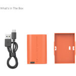 SmallRig 4968 LP-E6NH USB-C Rechargeable Camera Battery (Orange) - Image 4