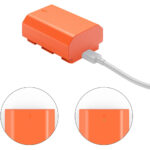 SmallRig 4969 NP-FZ100 USB-C Battery 2400mAh (Orange) - Image 6