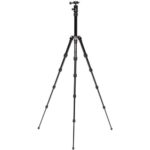 Benro BackPacker Classic Aluminum Tripod with Ball Head (Black) - Image 2