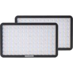 Aputure Amaran Pano 60c 2-Light Kit LED Video Light (Charcoal)