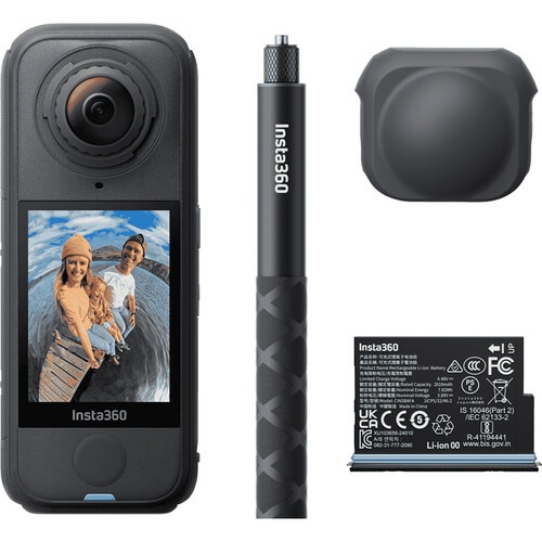 1761658738_1924178.jpg Insta360 X4 Air 8K 360 Camera Starter Bundle (Black) - Image 1