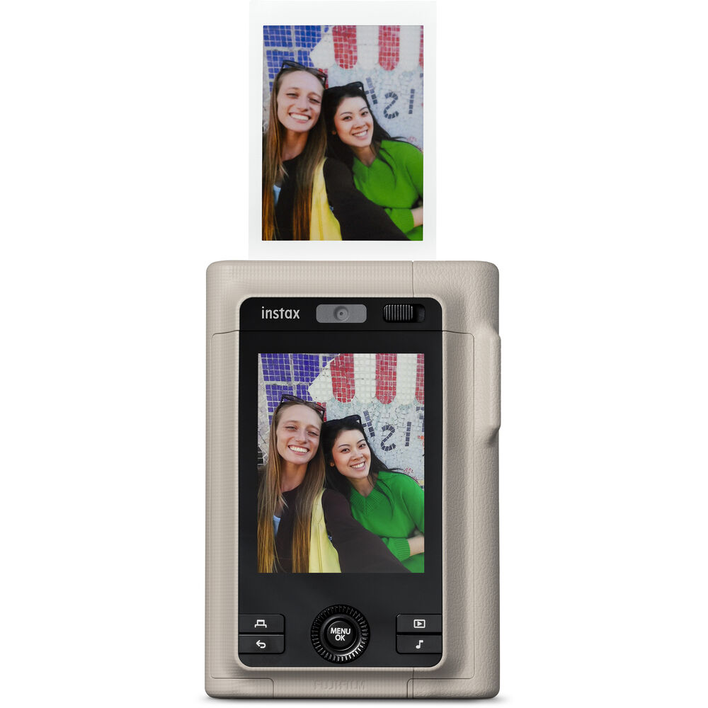 1761662884_img_2594985.jpg Fujifilm Instax Mini LiPlay+ Hybrid Instant Camera (Sand Beige) - Image 1