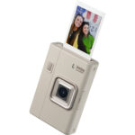 Fujifilm Instax Mini LiPlay+ Hybrid Instant Camera (Sand Beige) - Image 4