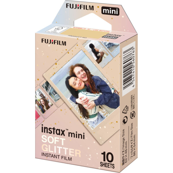 Fujifilm Instax Mini Instant Film, Soft Glitter (10 Sheets)