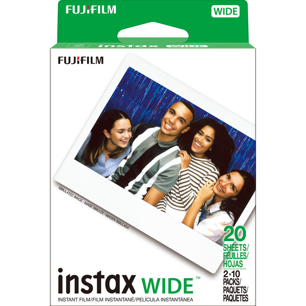 1769444514_img_2663794.jpg Fujifilm Instax Wide Film (2 Pack) - Image 1