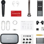 Hollyland Melo P1 Combo Wireless Handheld Microphone System (Space Gray) - Image 5