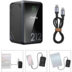 SmallRig 4293B VB212 x Caleb Pike Mini V-Mount Battery (212Wh) - Image 5