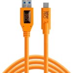 Tether Tools TetherPro USB-C to USB-A 3.0 Cable (4.6 m, Orange)