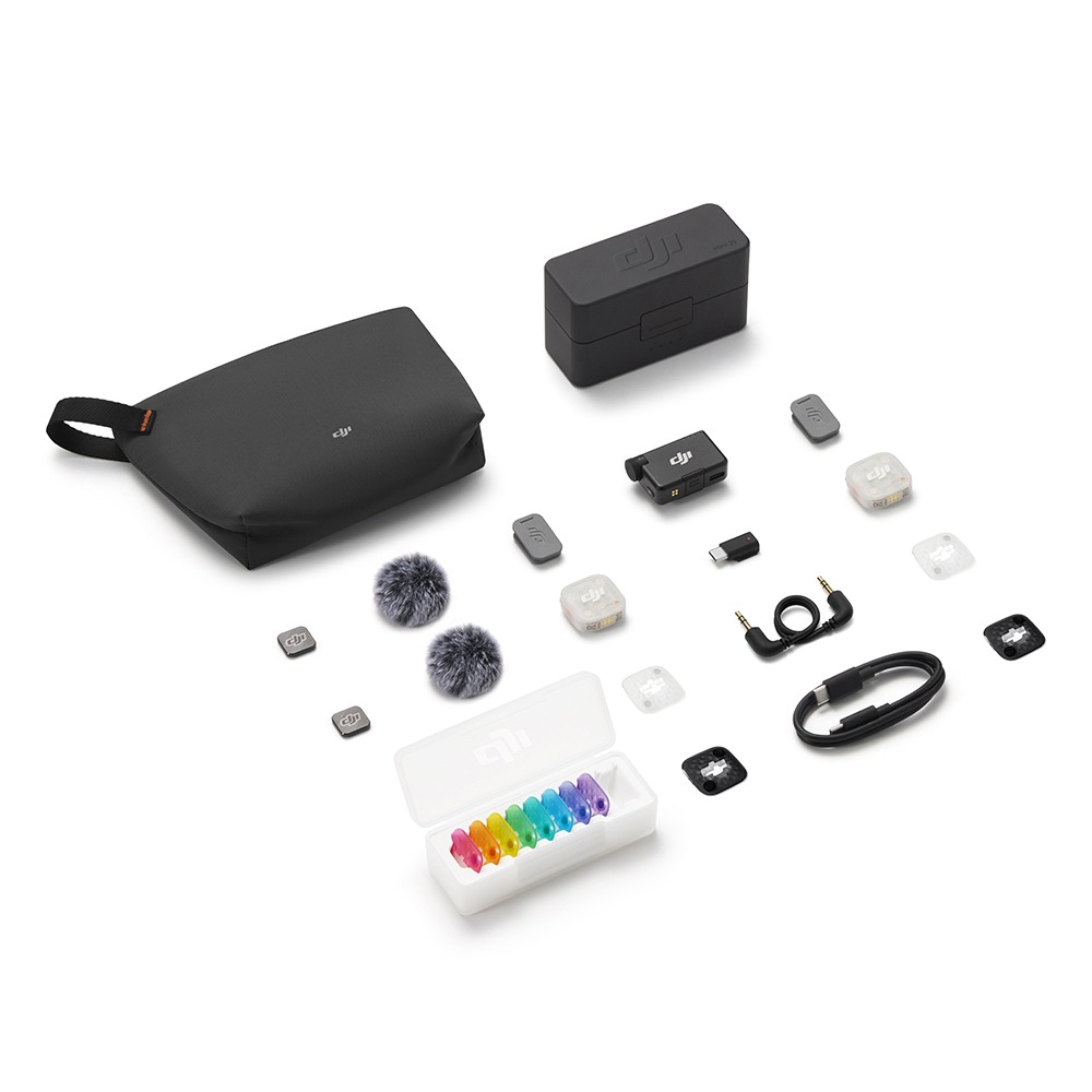 DJI Mic Mini 2S (2 TX + 1 RX + Charging Case) - Image 1