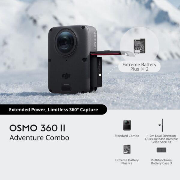 DJI Osmo 360 II Adventure Combo