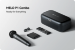 Hollyland Melo P1 Combo Wireless Handheld Microphone System (Space Gray)