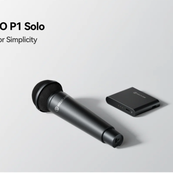 Hollyland Melo P1 Solo Wireless Handheld Microphone System (Space Gray)