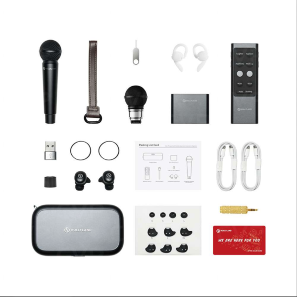 Hollyland Melo P1 Ultimate Wireless Handheld Microphone System (Space Gray)